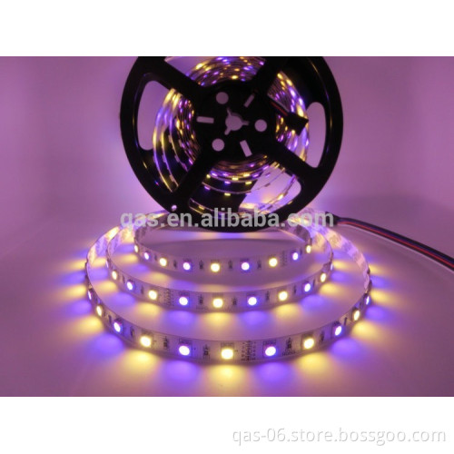 LED Strip 5050 RGBW Waterproof DC12 24V Flexible LED Light RGB + White Warm White 60 LED 5M